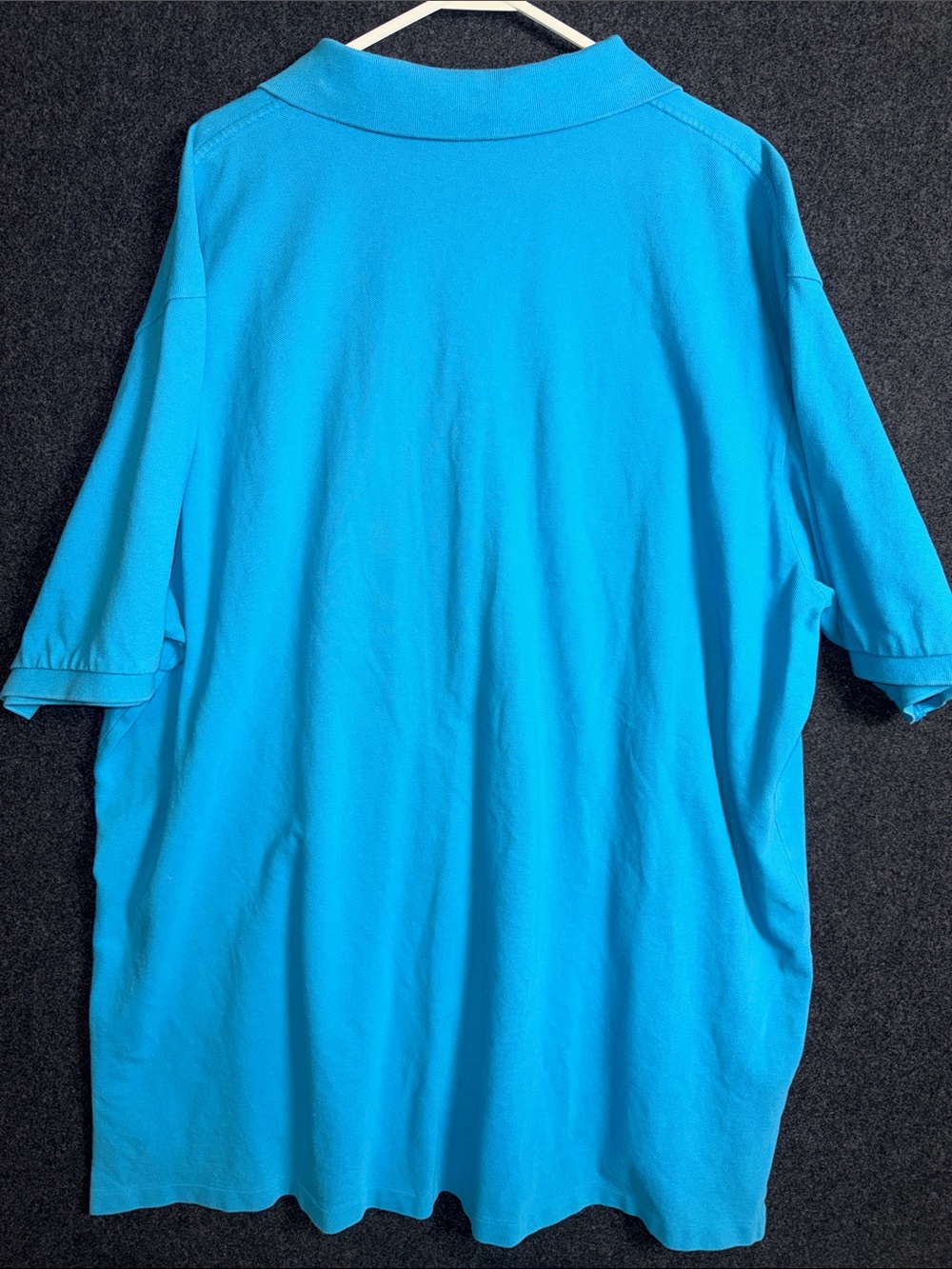 Polo by Ralph Lauren Men’s Polo Shirt in Turquoise with Pink Pony - Picture 9 of 9